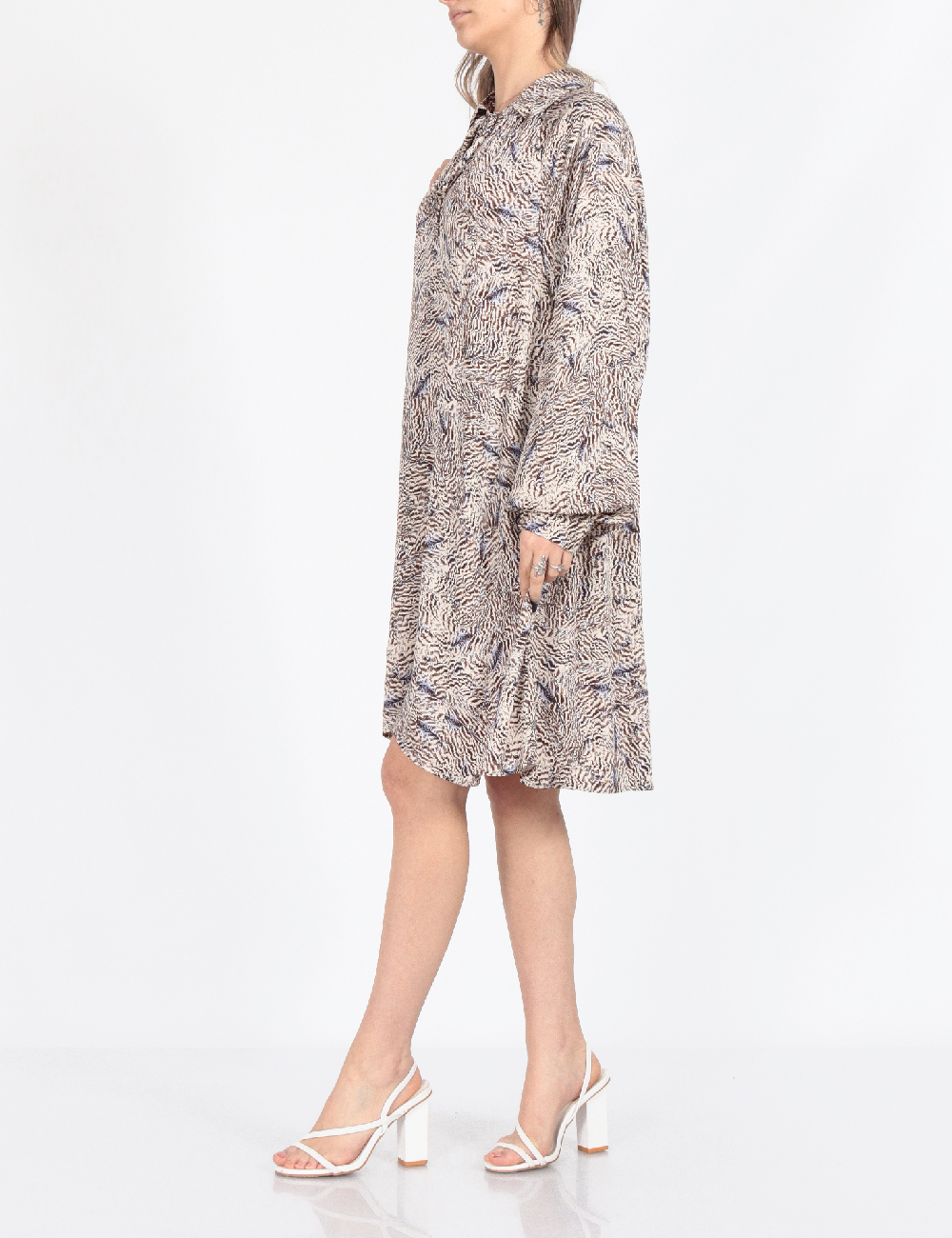 Rochie scurta Vero Moda, maro deschis - 1 | YEO