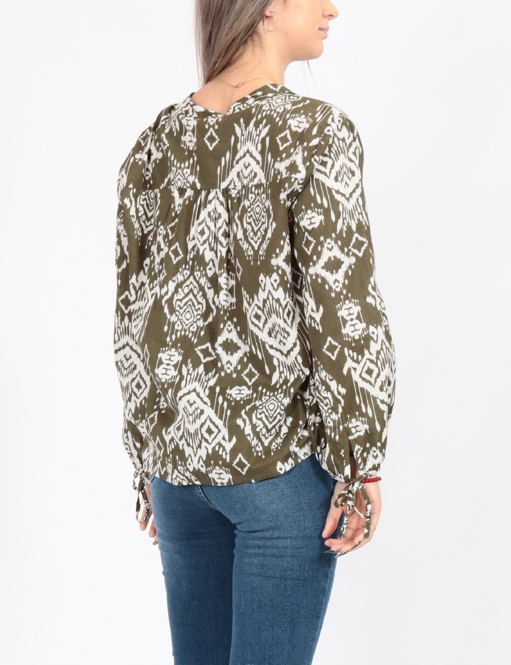 Bluza Jacqueline de Yong, verde - 1 | YEO