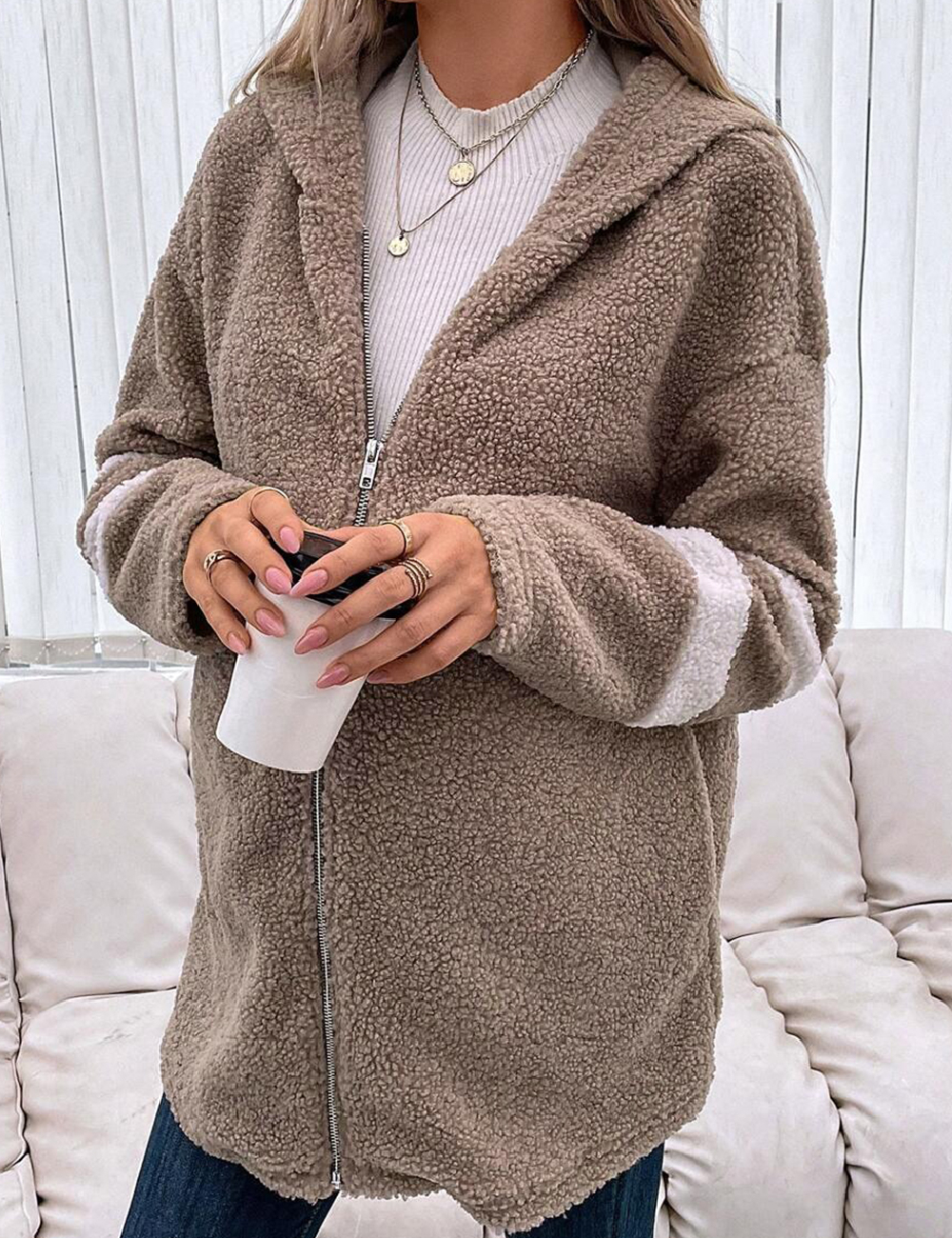 Jacheta SHEIN Maternity, maro