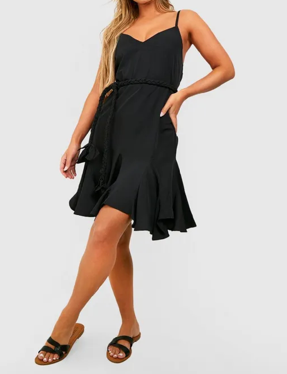 Rochie scurta Boohoo, negru