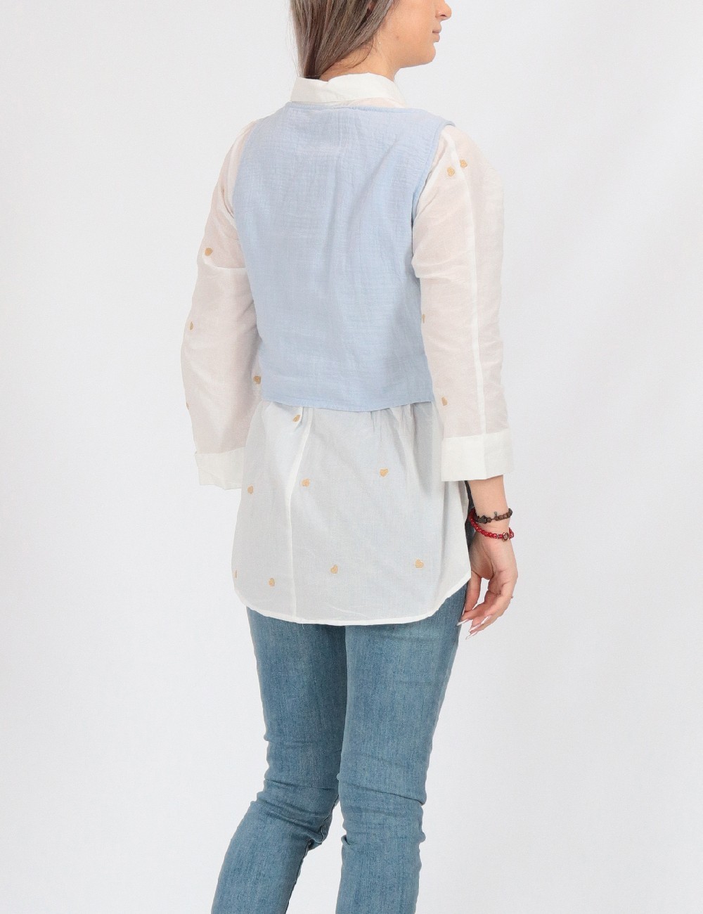 Top Pieces, albastru - 1 | YEO