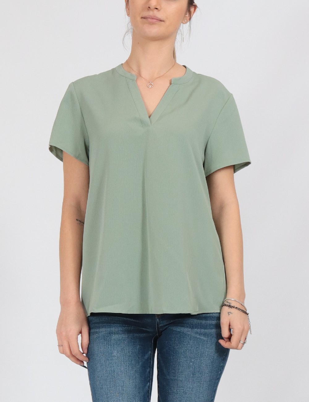 Bluza Only, verde - 1 | YEO