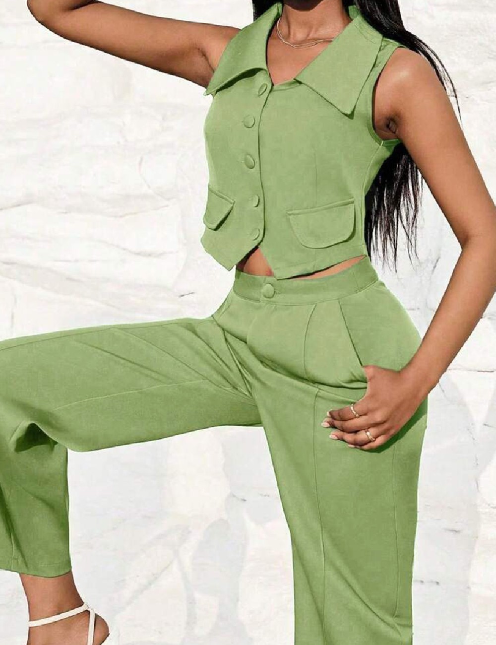 Compleu SHEIN, verde - 1 | YEO