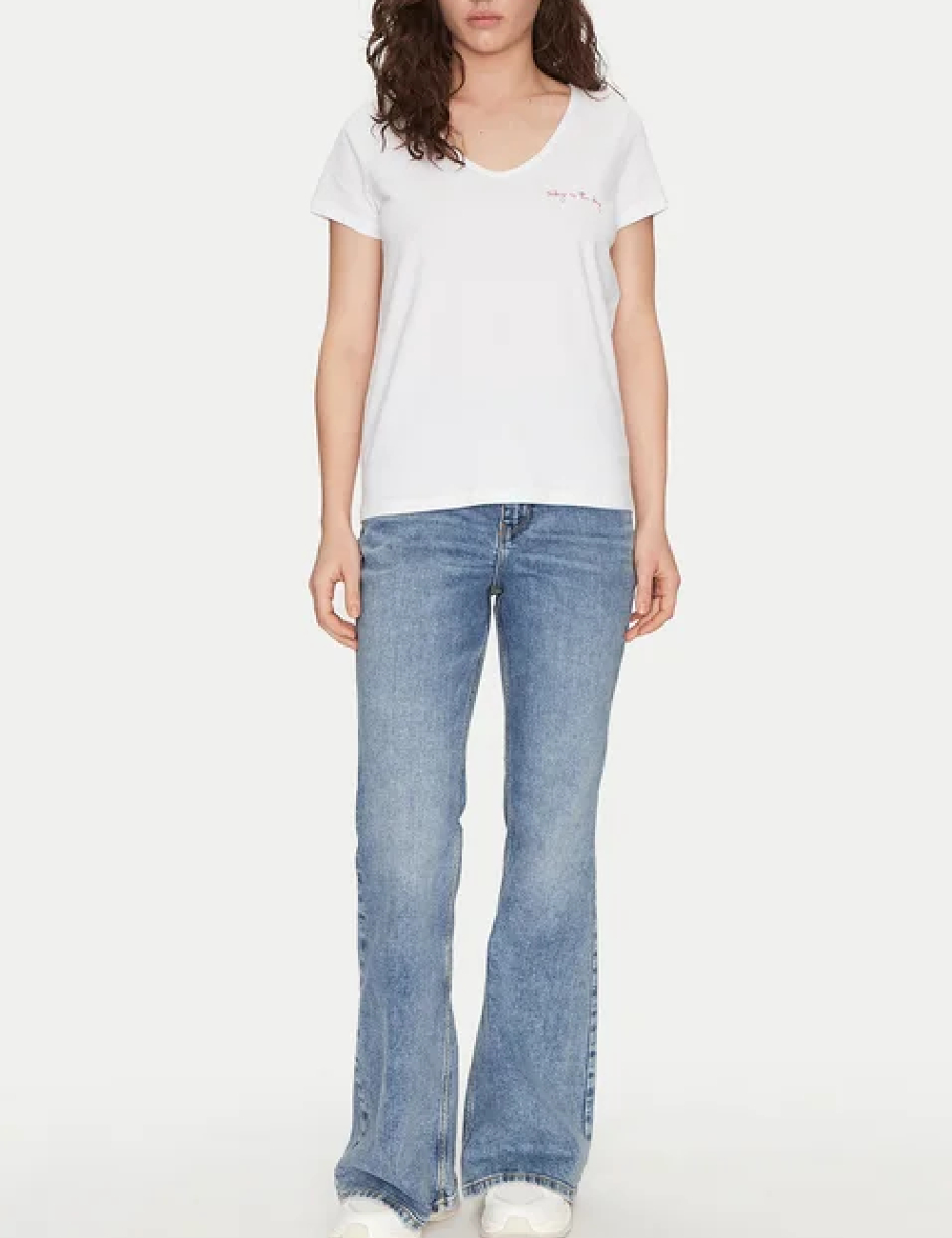 Tricou Pieces, alb - 1 | YEO