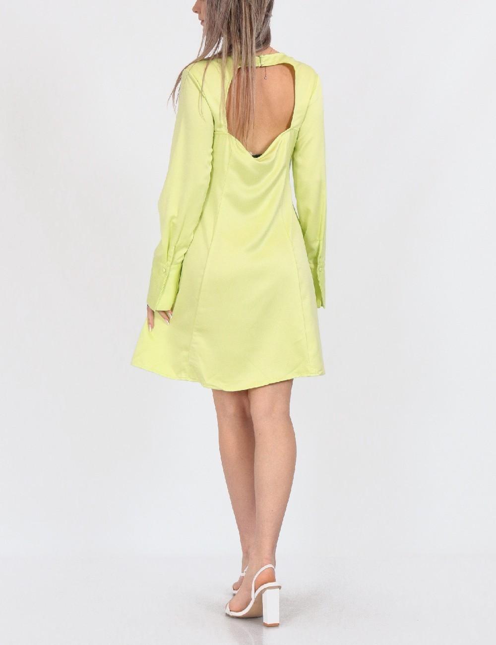Rochie scurta Vero Moda, verde - 1 | YEO