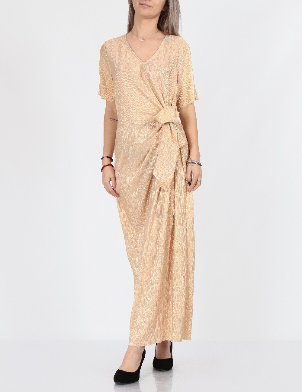 Rochie lunga Vero Moda, auriu - 1 | YEO