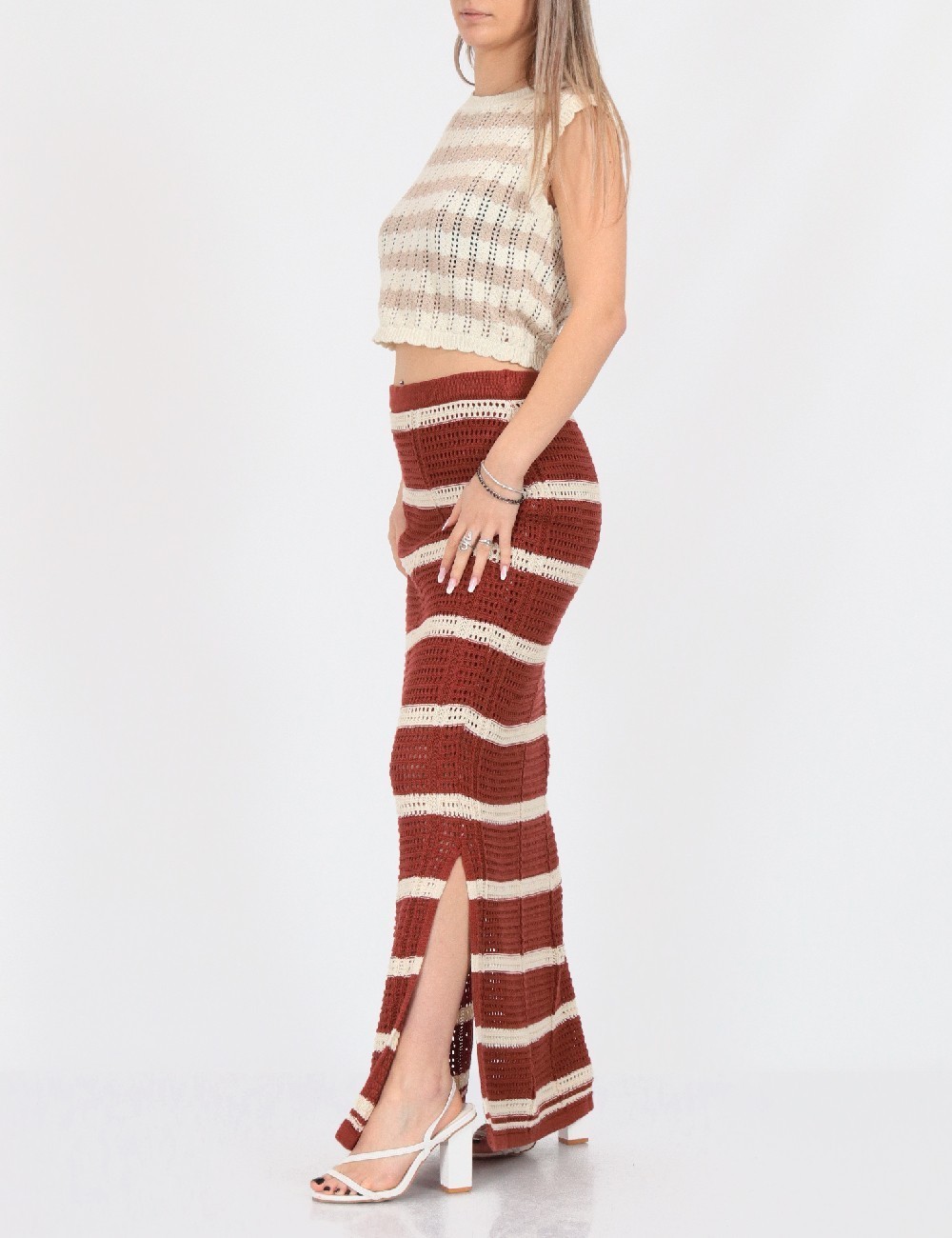 Fusta Vero Moda, maro - 1 | YEO