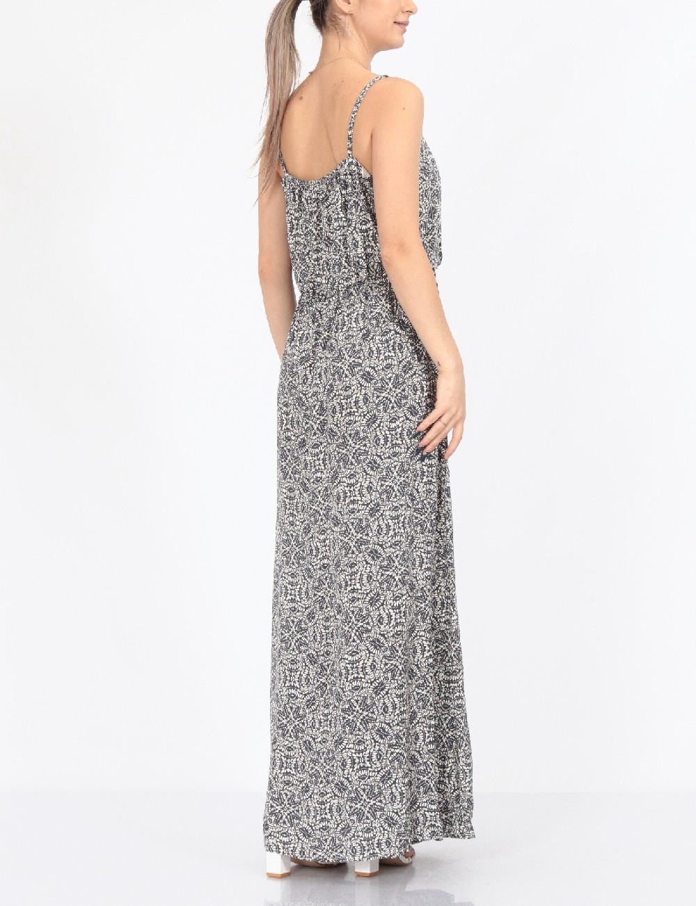 Rochie lunga Only, gri - 1 | YEO