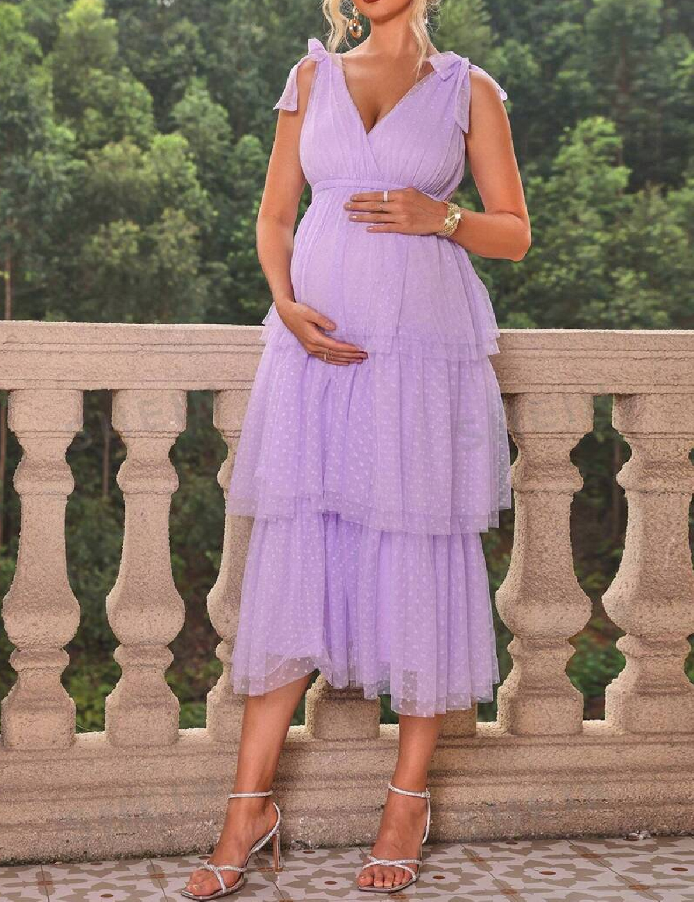 Rochie medie SHEIN Maternity, mov
