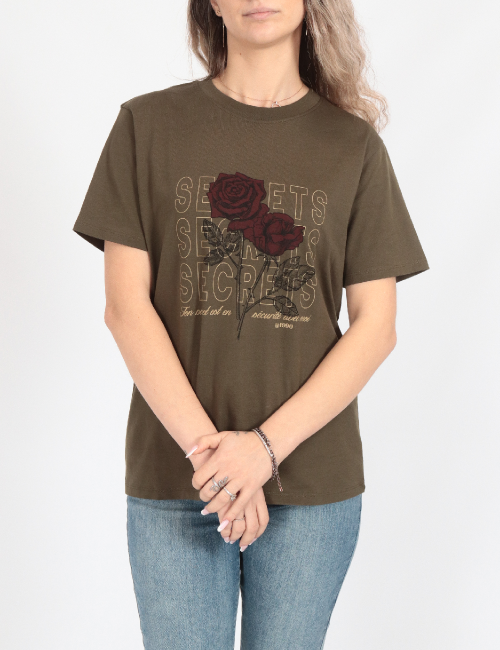 Tricou Jack&Jones, verde inchis