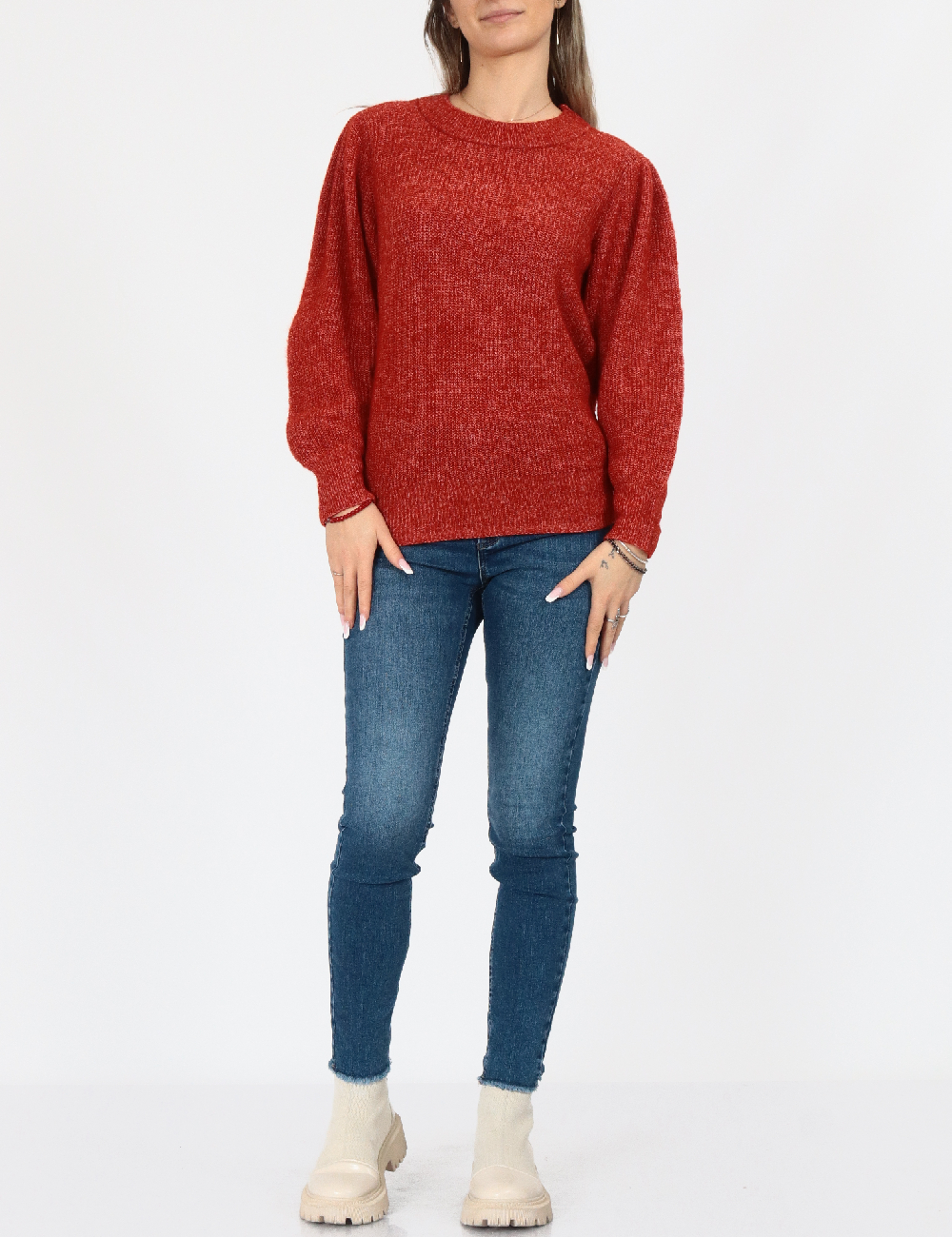 Bluza Vero Moda, rosu