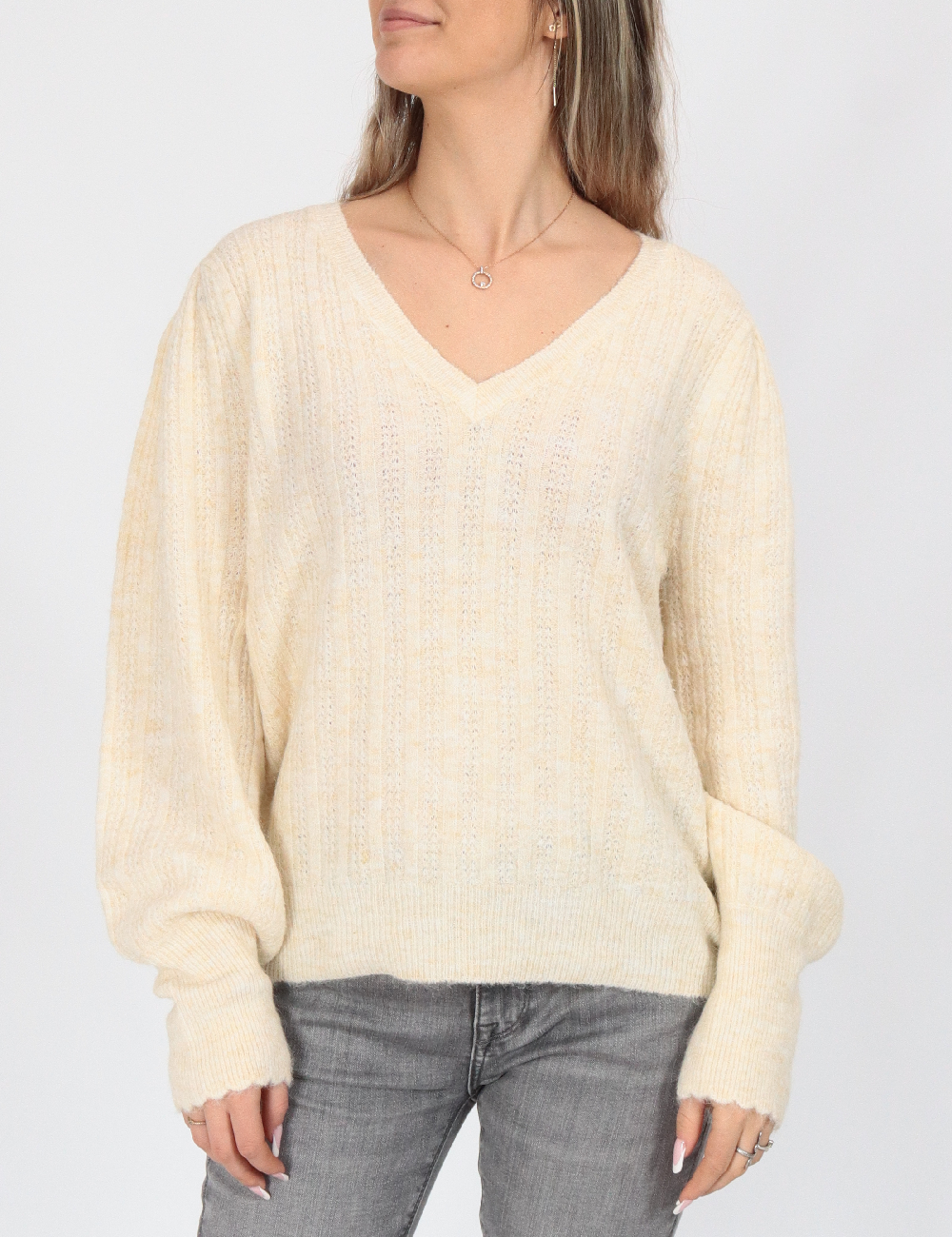 Bluza Vero Moda, crem