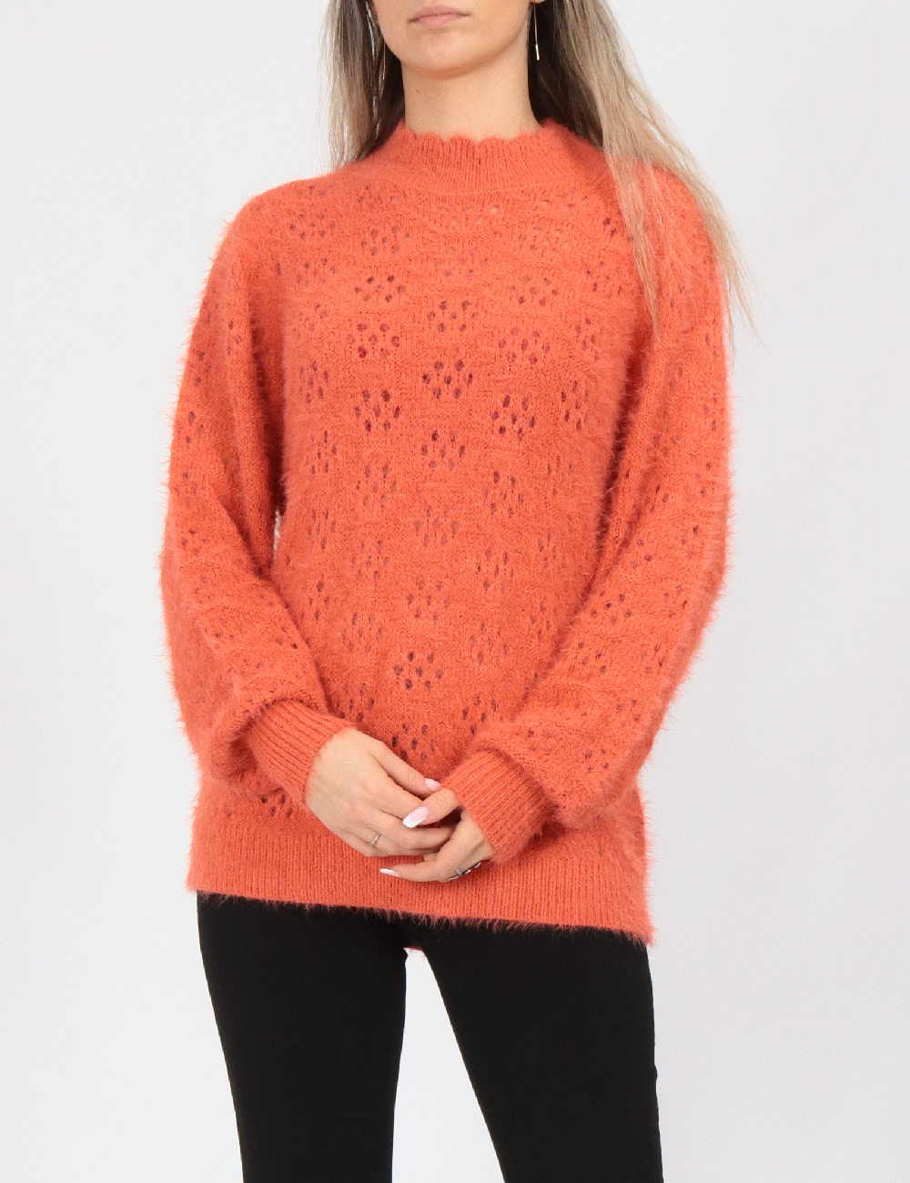 Pulover Vero Moda, portocaliu