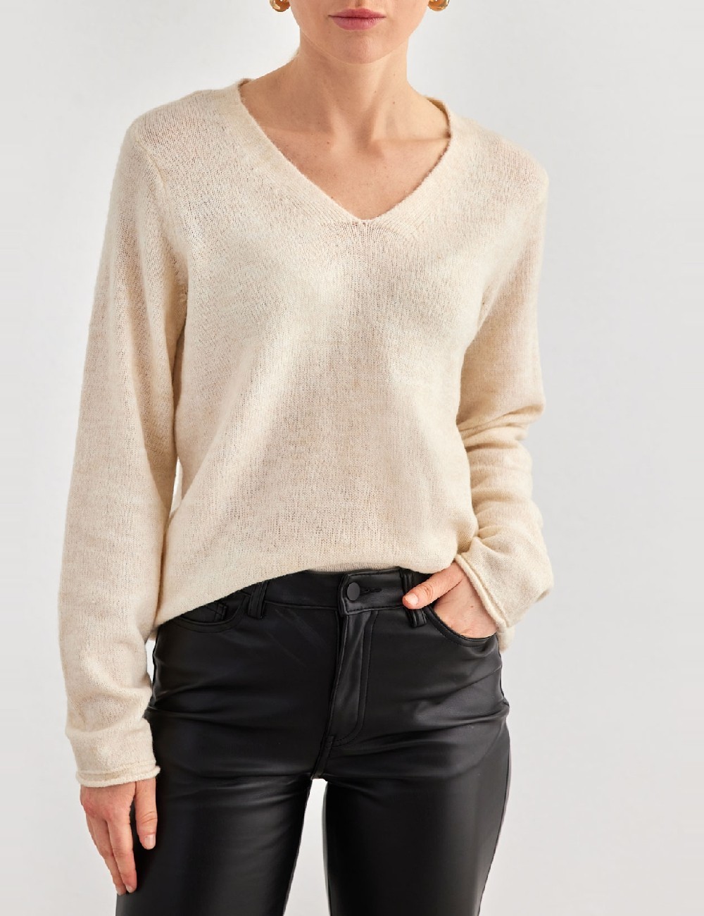 Bluza Vero Moda, crem - 1 | YEO