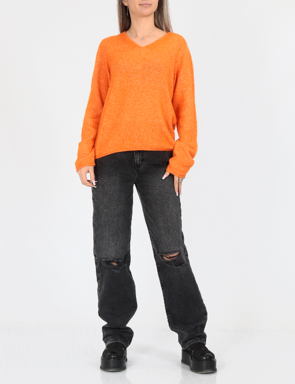 Bluza Vero Moda, portocaliu