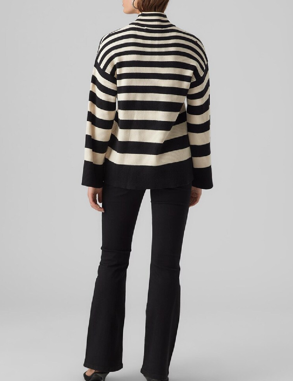 Pulover Vero Moda, alb/negru - 1 | YEO