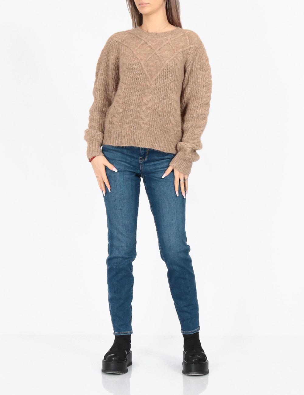 Pulover Vero Moda, maro