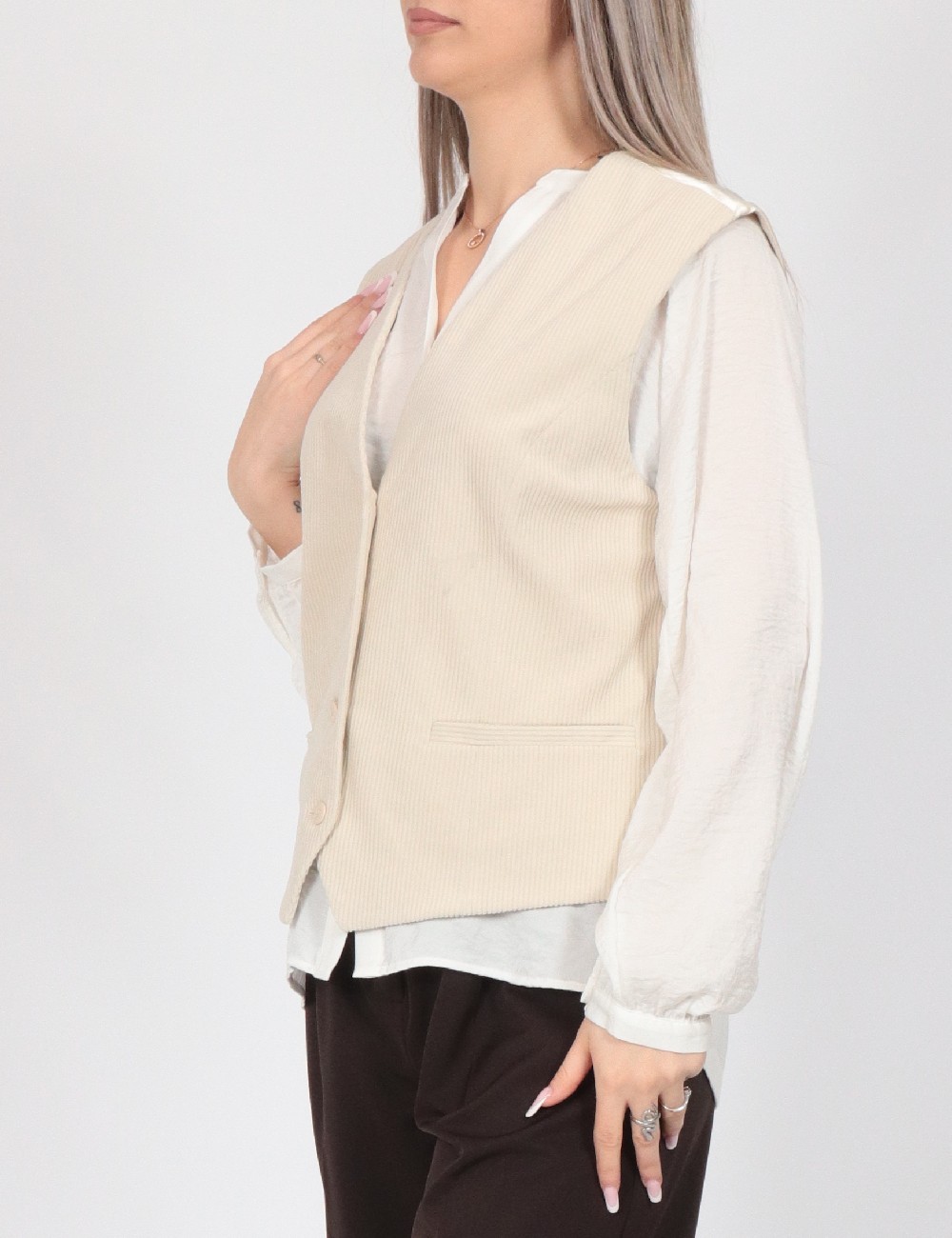 Vesta Vero Moda, ecru - 1 | YEO