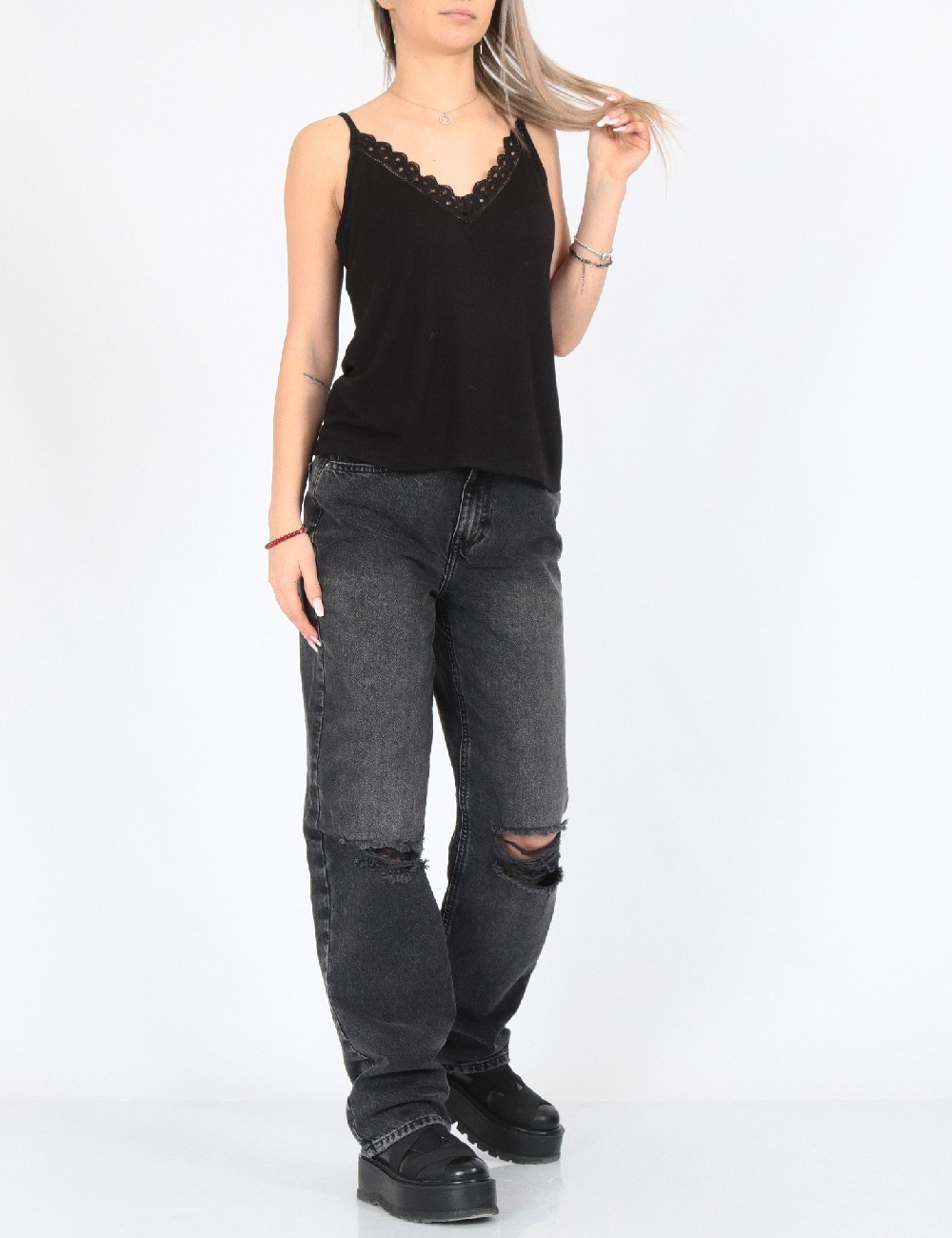 Maiou Vero Moda, negru - 1 | YEO