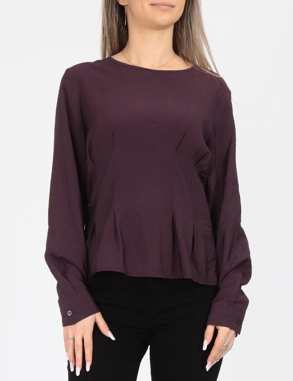 Bluza Vero Moda, pruna