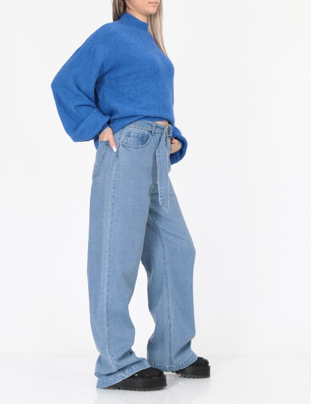Blugi Vero Moda, albastru - 1 | YEO