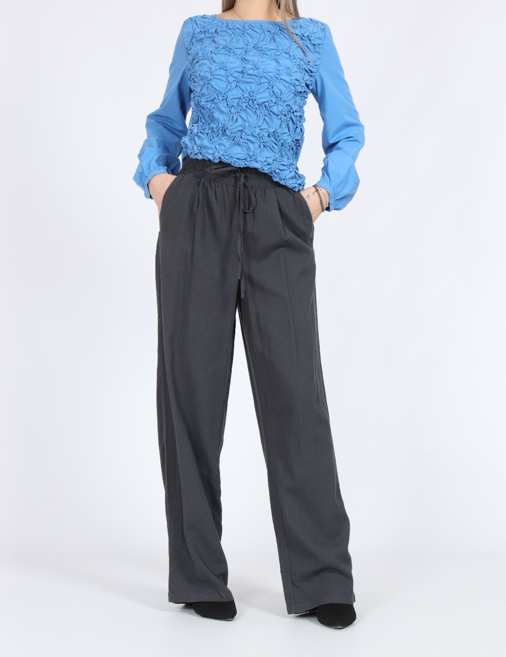 Pantaloni Vero Moda, gri