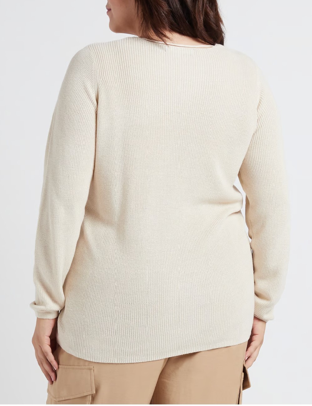 Bluza Vero Moda Curve, crem - 1 | YEO
