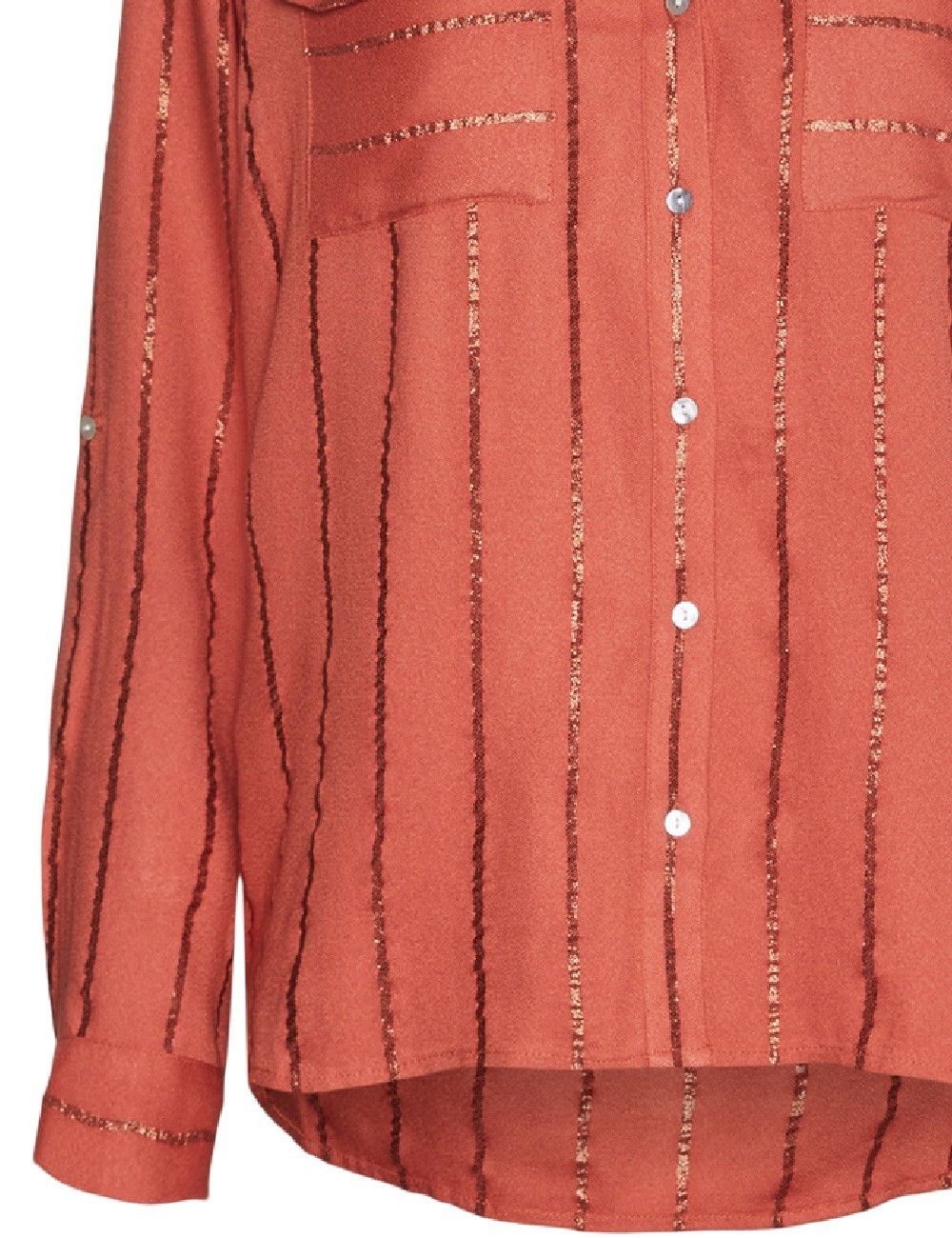 Camasa Vero Moda, portocaliu - 1 | YEO