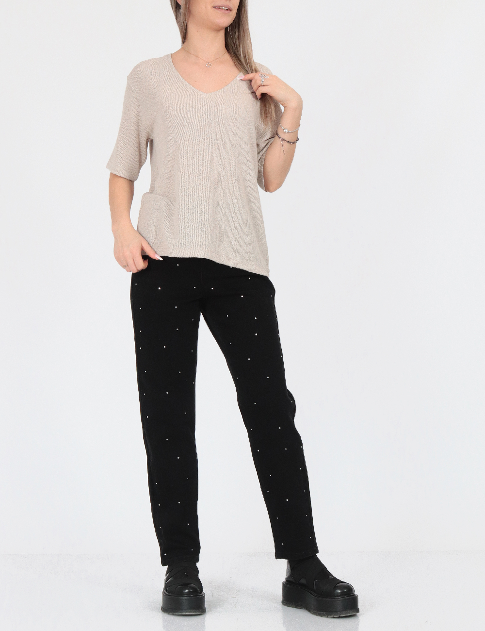 Tricou Vero Moda, bej