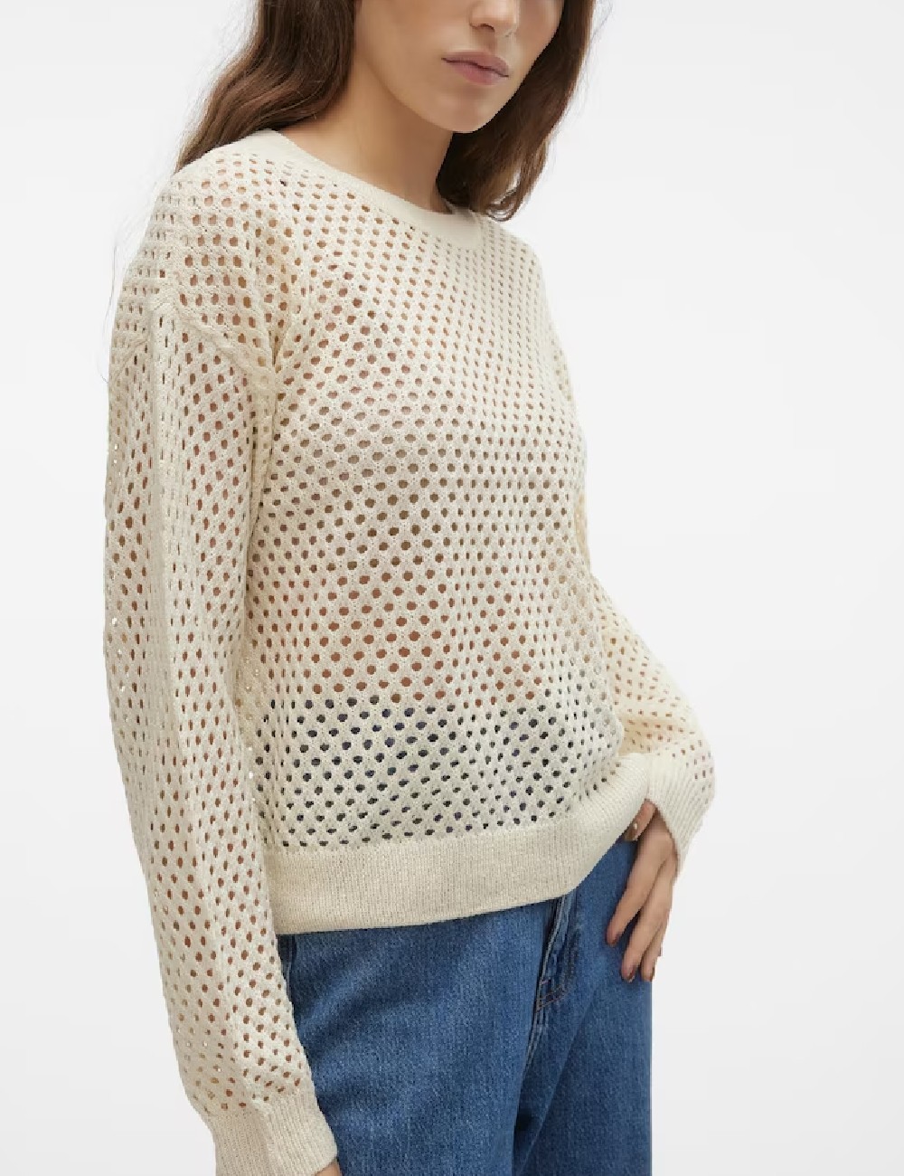 Bluza Vero Moda, ecru - 1 | YEO