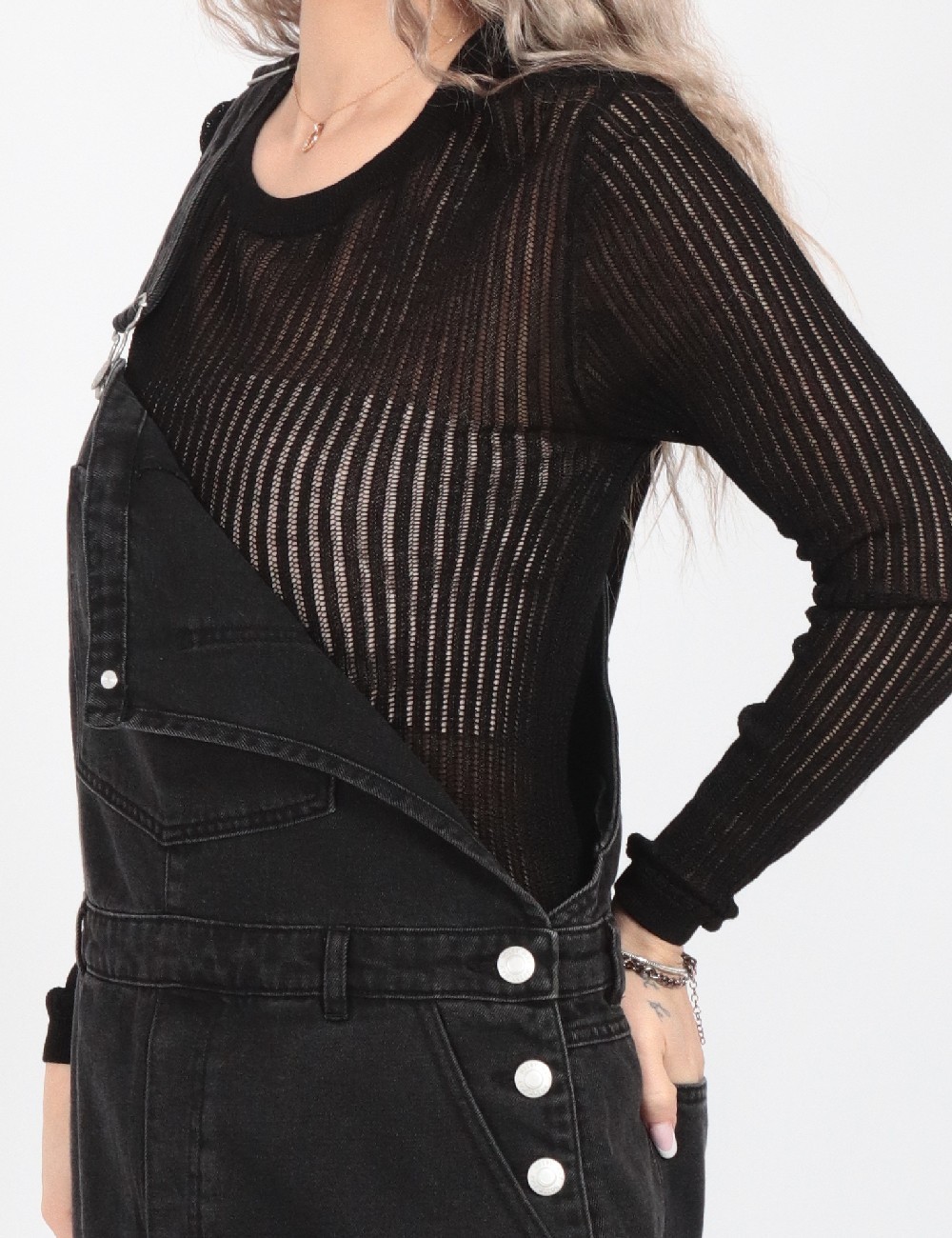 Rochie scurta Noisy May, negru - 1 | YEO