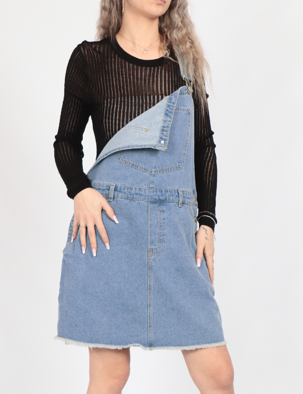 Rochie scurta Noisy May, albastru