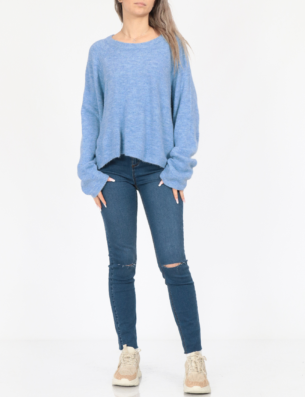Pulover Vero Moda, albastru