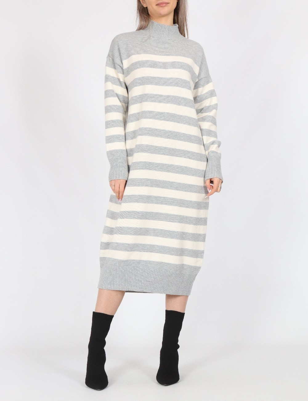 Rochie medie Vero Moda, gri - 1 | YEO