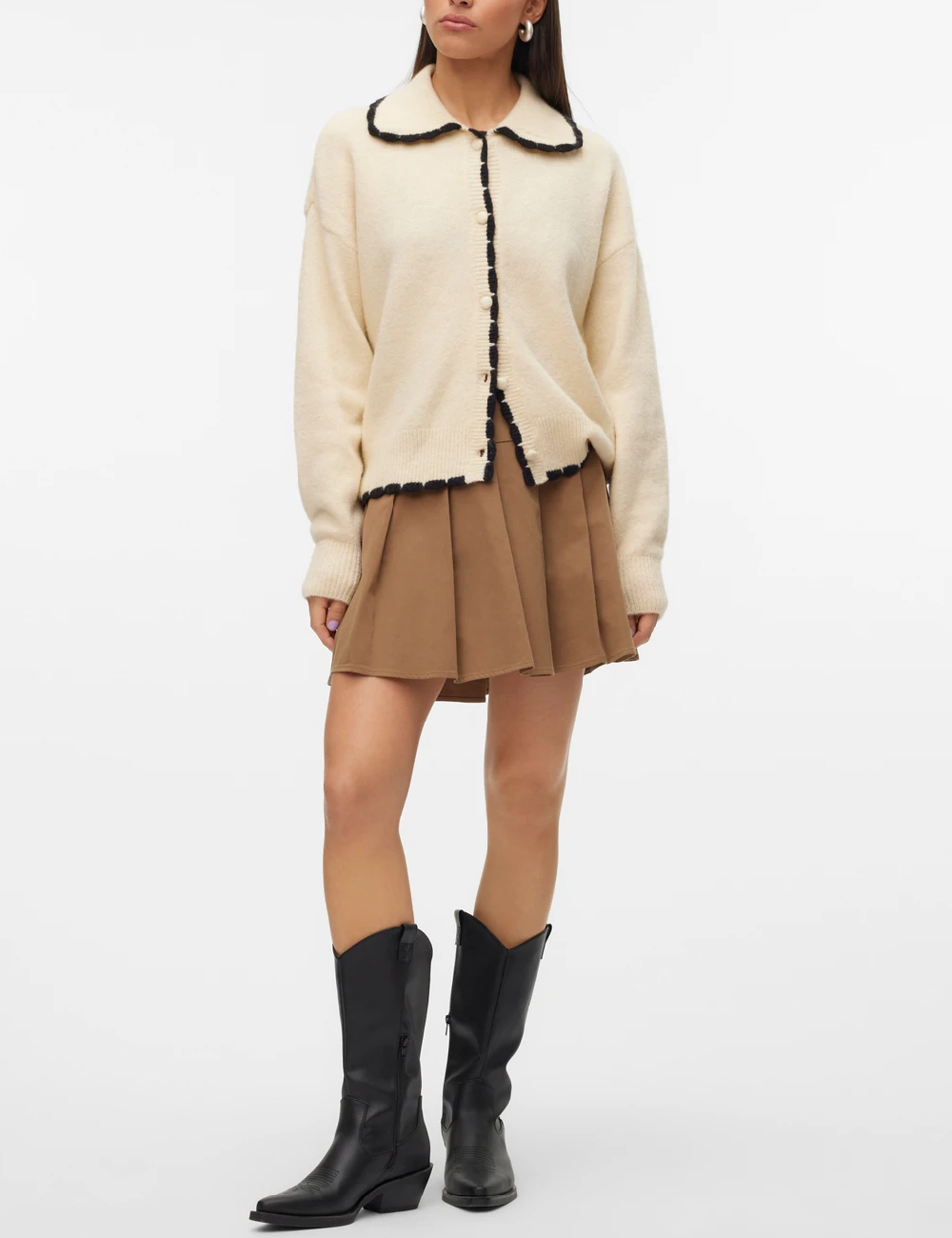 Cardigan Vero Moda, crem