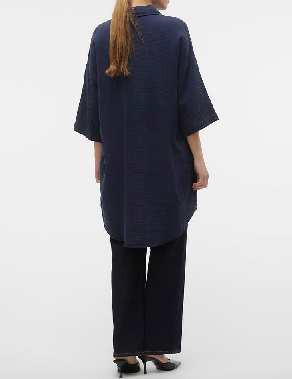 Camasa Vero Moda, bleumarin - 1 | YEO