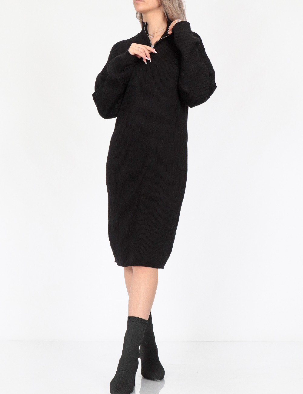 Rochie medie Vero Moda, negru
