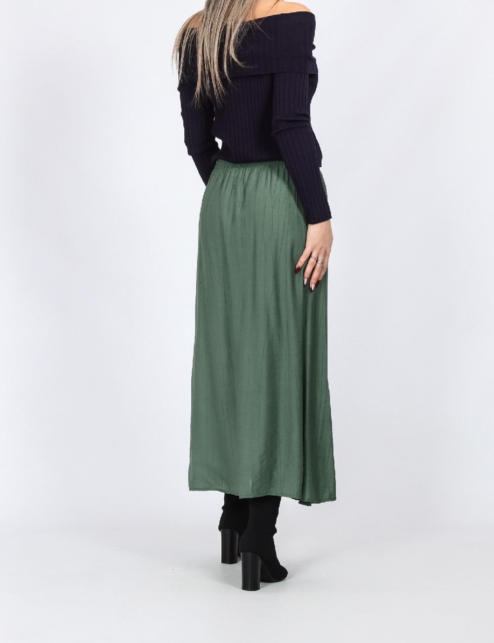 Fusta Vero Moda, verde - 1 | YEO