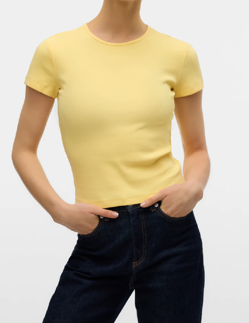 Tricou Vero Moda, galben