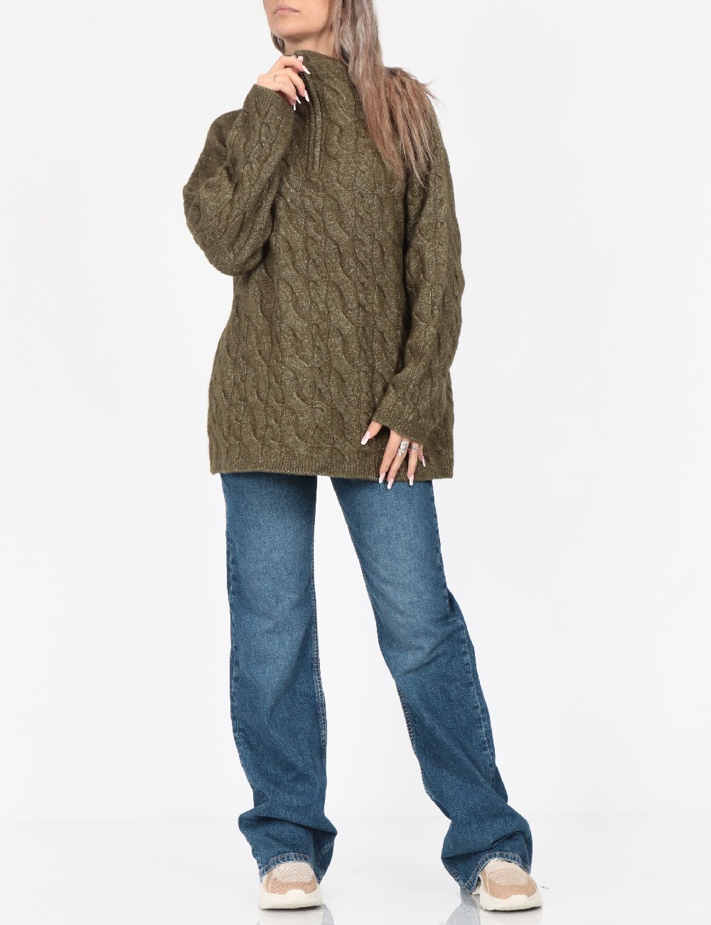 Pulover Vero Moda, verde - 1 | YEO