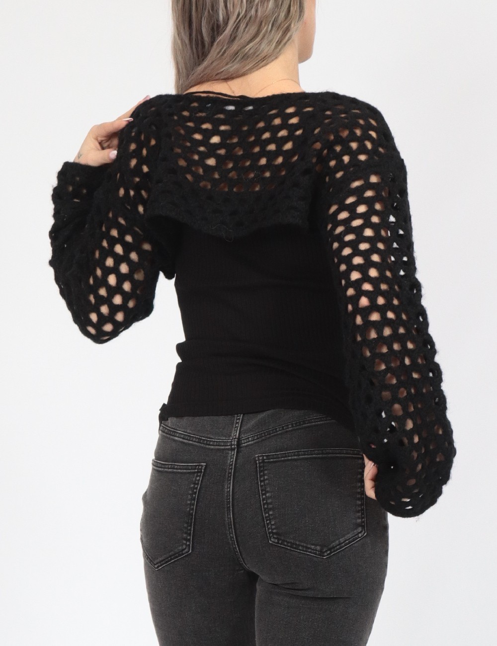 Top Vero Moda, negru - 1 | YEO