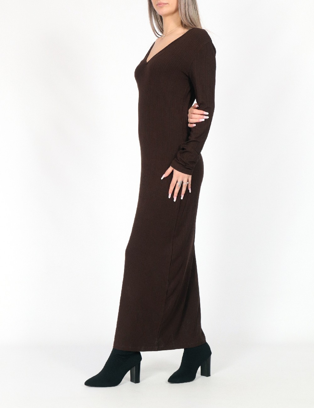 Rochie lunga Vero Moda, maro - 1 | YEO