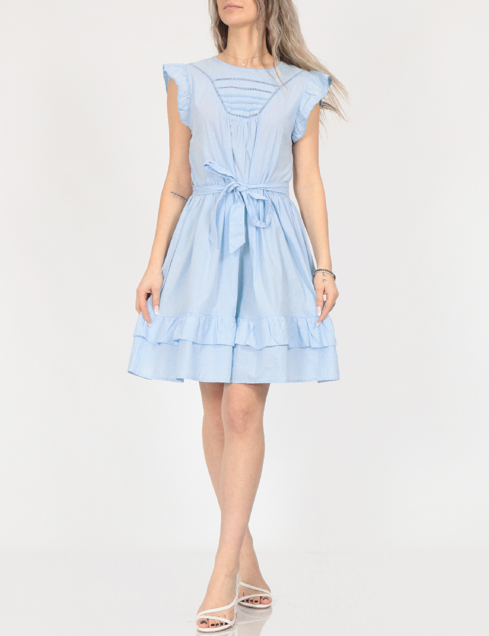Rochie scurta Vero Moda, albastru
