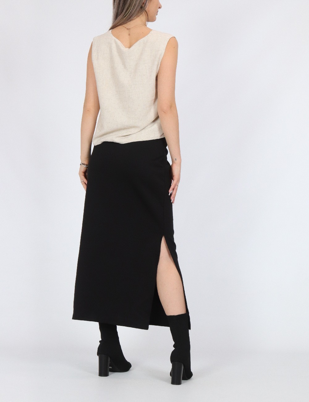 Fusta Vero Moda, negru - 1 | YEO