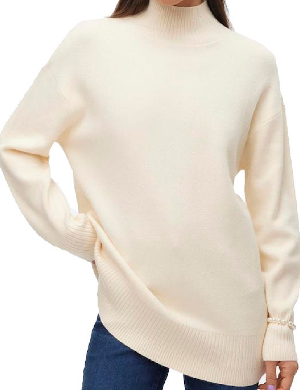 Pulover Vero Moda, crem
