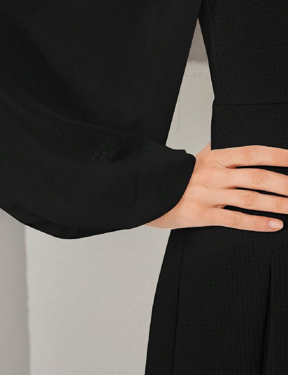 Rochie medie SHEIN, negru - 1 | YEO