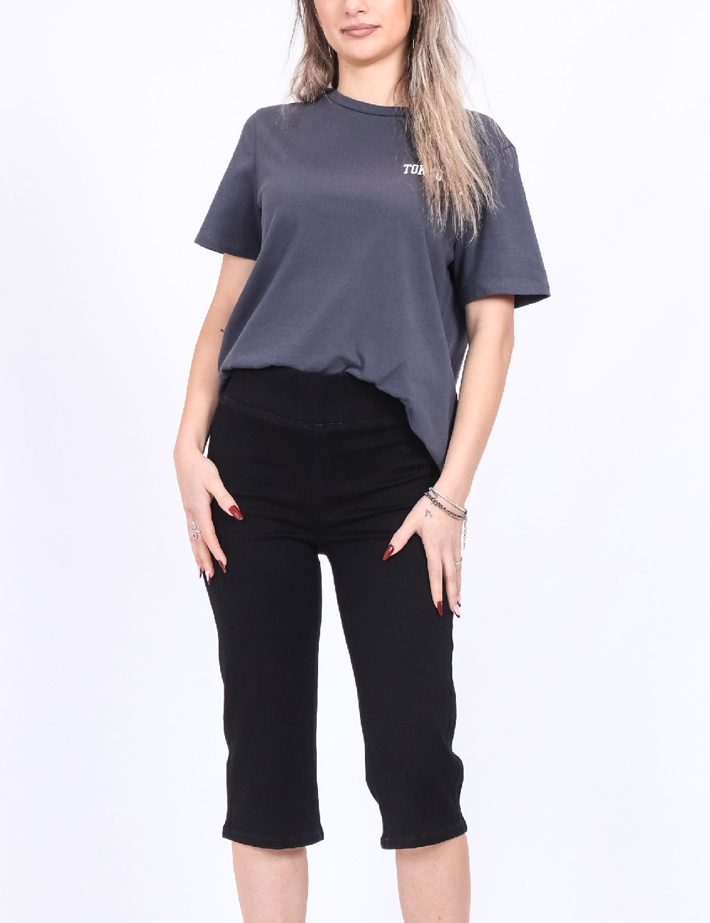 Pantaloni scurti Noisy May, negru