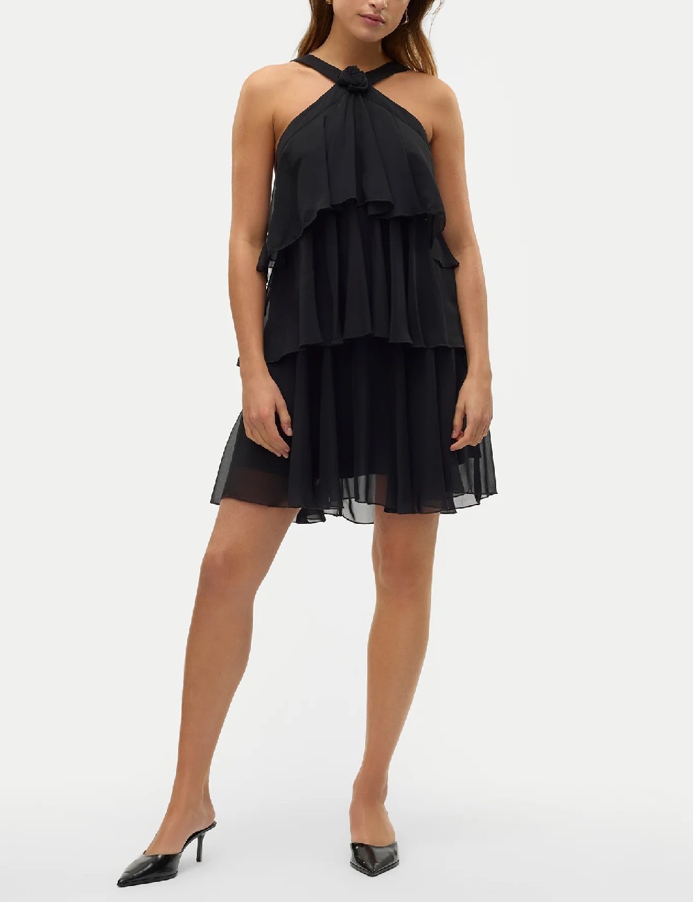 Rochie scurta Vero Moda, negru - 1 | YEO