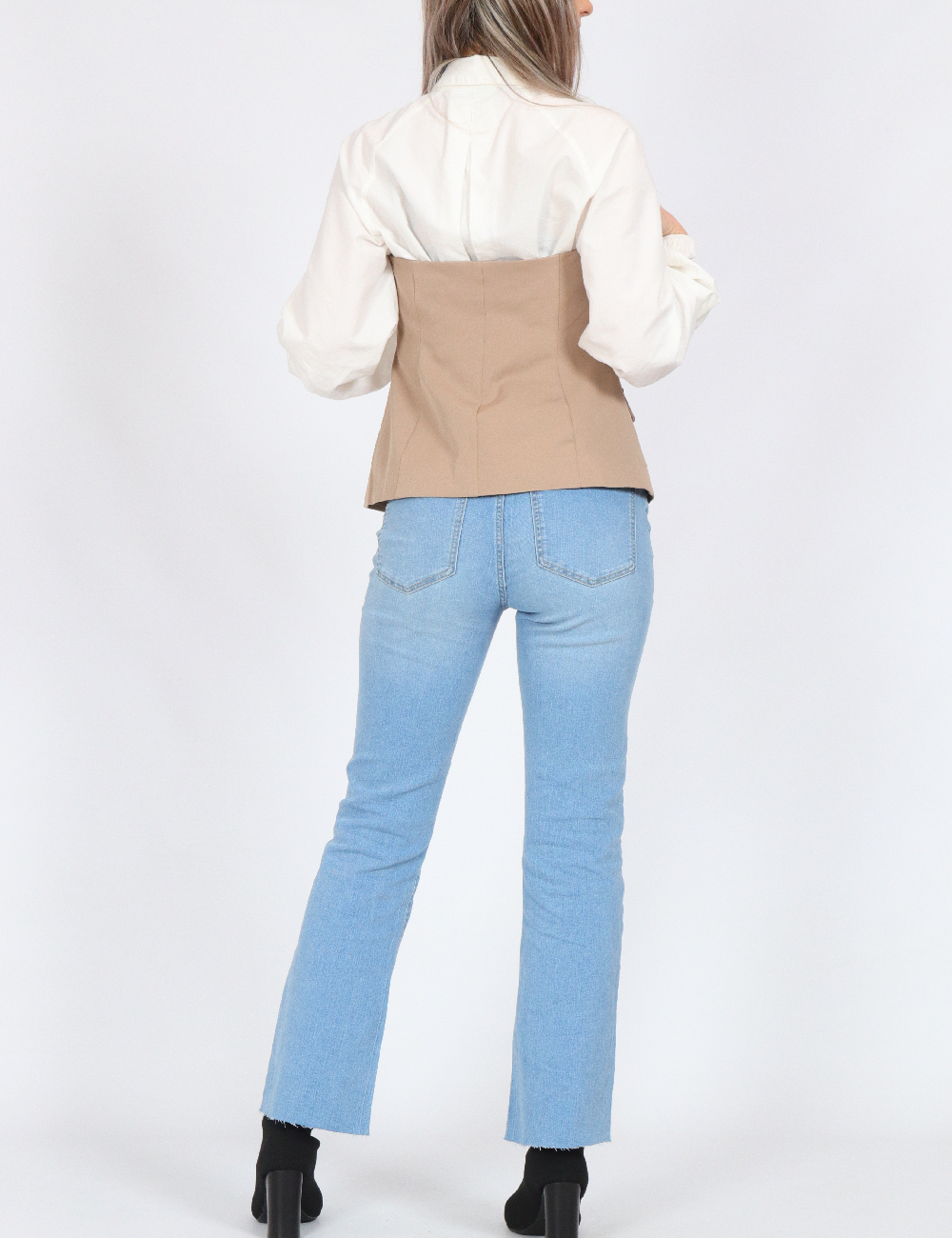 Top Vero Moda, maro deschis - 1 | YEO