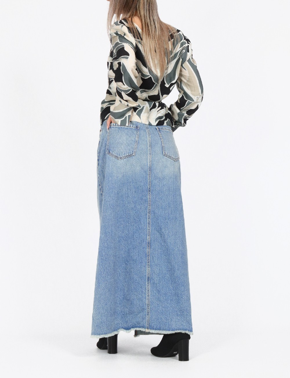 Fusta Vero Moda, albastru - 1 | YEO